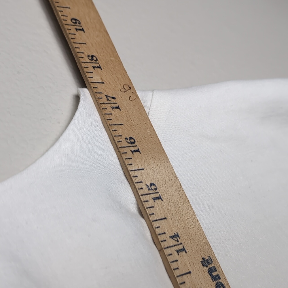 Show Me Your Mumu Vicky Vest Women's Small White Linen Shirt Top Golden 2 - Picture 8 of 15